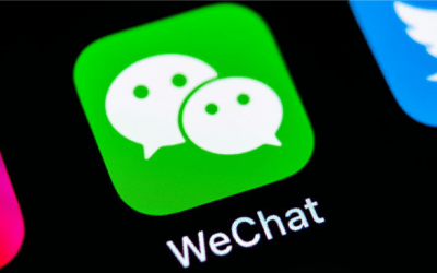 Which WeChat account can a non Chinese resident company open?