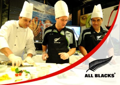 Cooking with the All Blacks